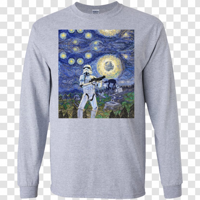 The Starry Night Stormtrooper T-shirt Star Wars: Clone Wars - Outerwear Transparent PNG