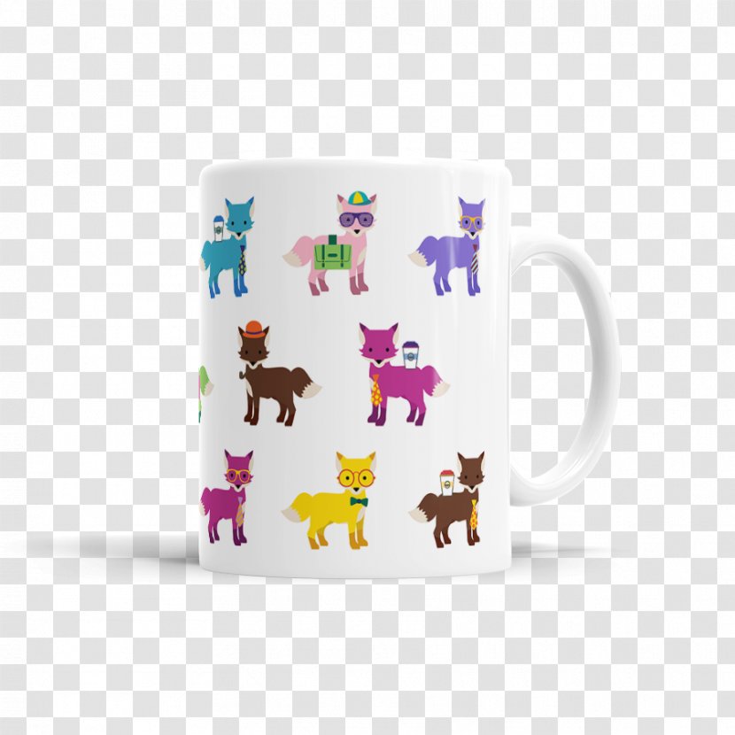 Coffee Cup Mug Animal Font Transparent PNG