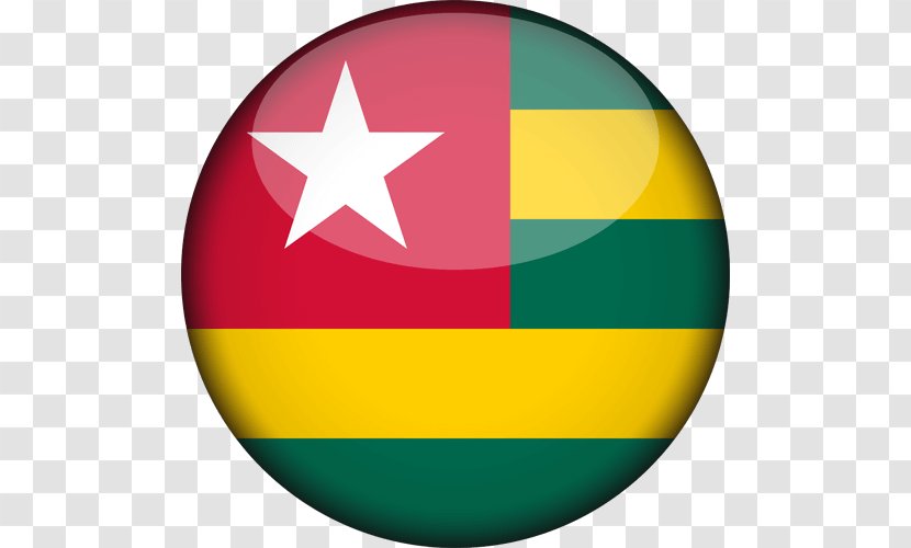 Flag Of Togo United States America Clip Art Image Tunisia - Sphere Transparent PNG
