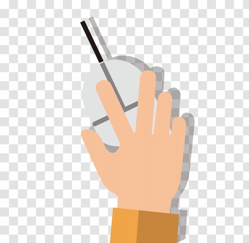 Computer Mouse Animation Hand - Thumb Transparent PNG