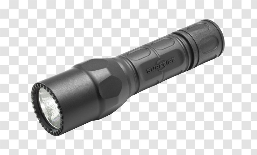 Flashlight Tactical Light SureFire Light-emitting Diode - Battery - Flashlights Transparent PNG