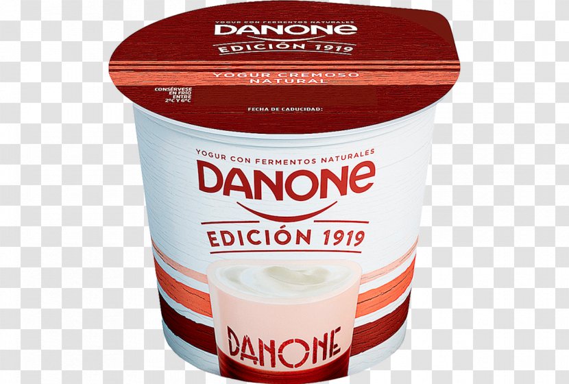 Crème Fraîche Йогурт Danone традиционный 3,3% Продукт творожный супер-завтрак с бананом и овсянкой 3,2% 130г Yoghurt Breakfast - Cup - Fun Milk Packaging Transparent PNG