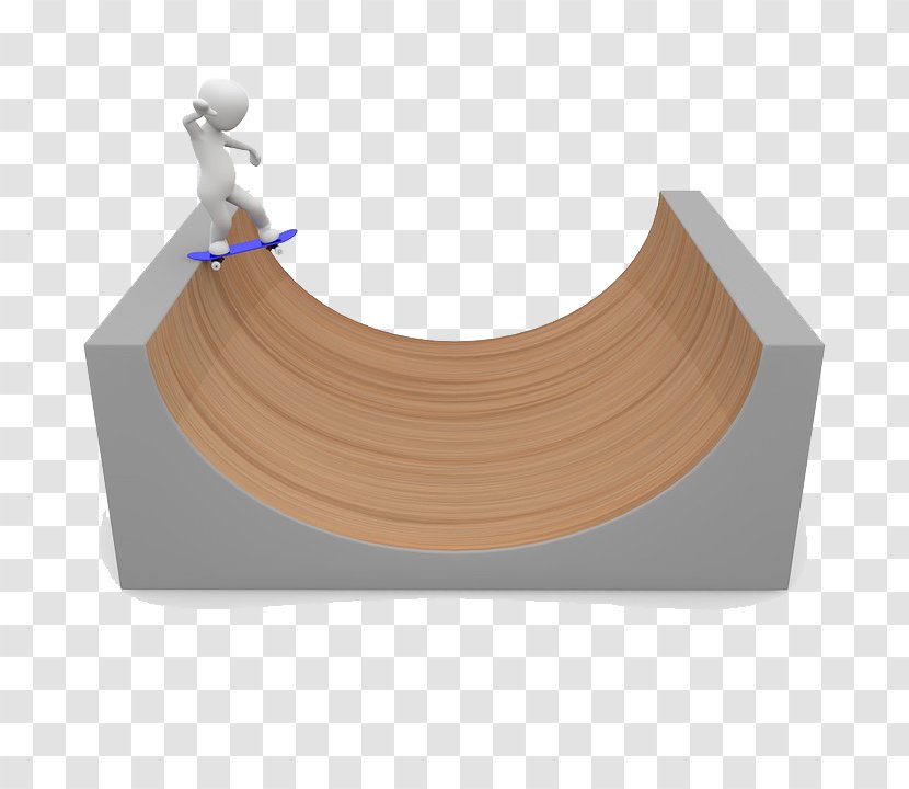 Skateboard Half-pipe Skatepark - Track Transparent PNG