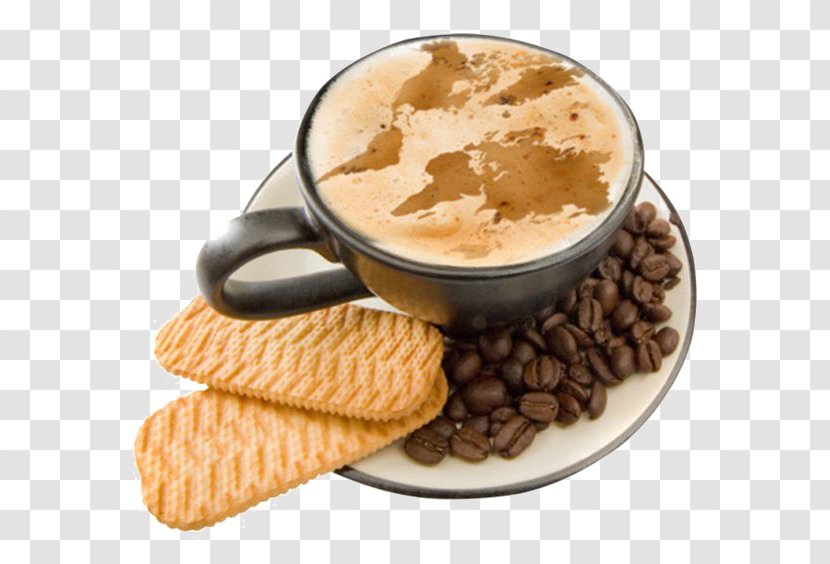Coffee Tea Cappuccino Espresso Latte - Food - Creative Afternoon Transparent PNG