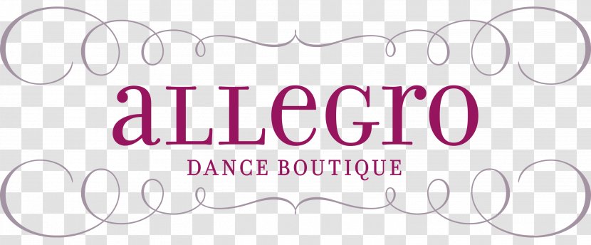 Allegro Dance Boutique Troupe Northbrook Logo - Bodysuits Unitards Transparent PNG