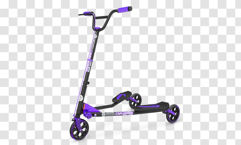 Kick Scooter Three-wheeler YouTube Carver - Youtube Transparent PNG