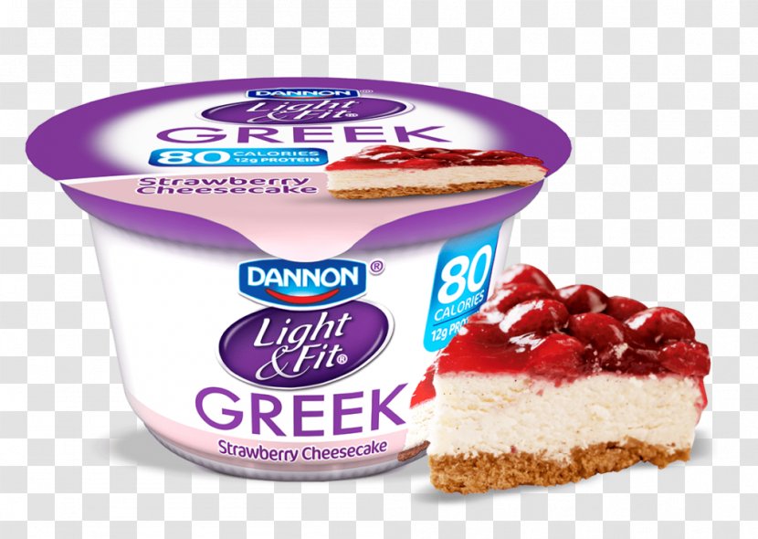 Greek Yogurt Cream Pie Cuisine Yoghurt - Strawberry Transparent PNG