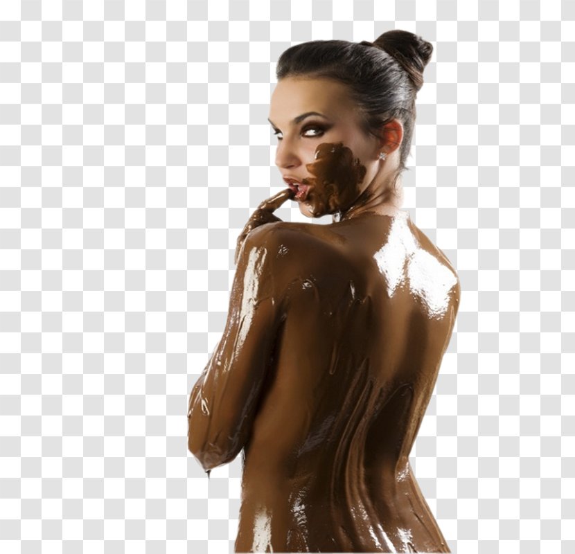 Milk Chocolate Dessert Model Google - Watercolor - Splash Transparent PNG