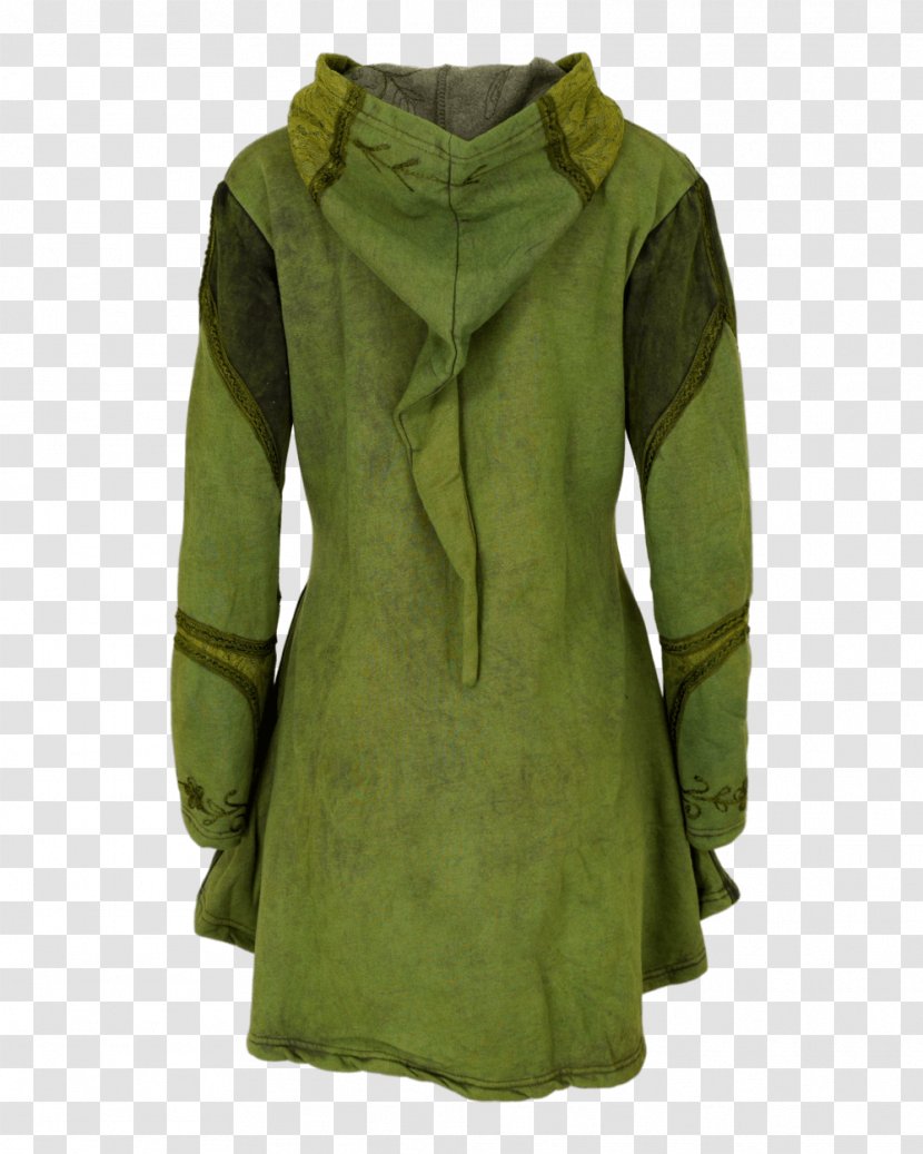Hoodie - Tree - Green Jacket With Hood Transparent PNG