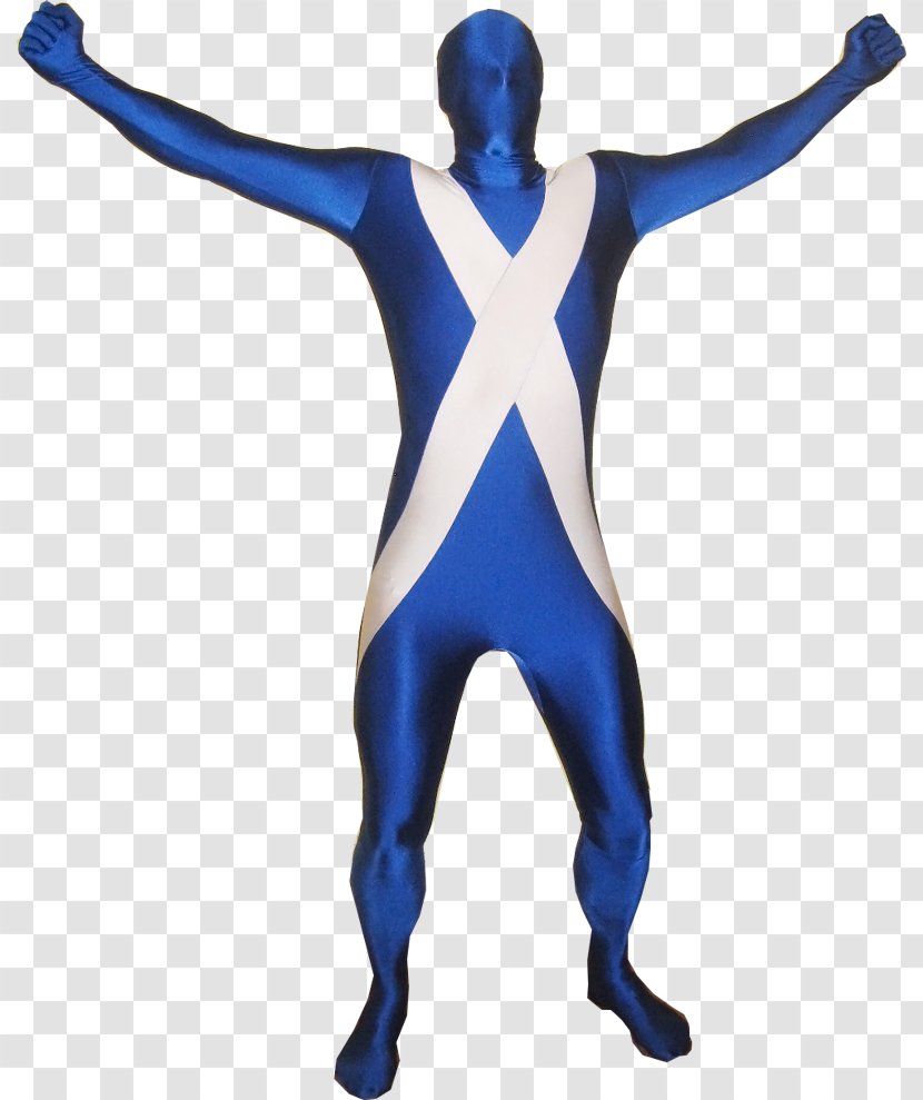 Flag Of Scotland Morphsuits Zentai Spandex - The United Kingdom Transparent PNG