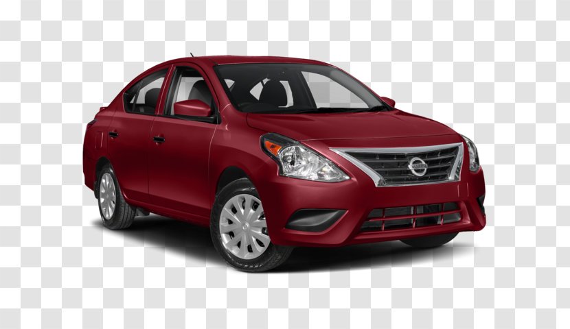 Mid-size Car Nissan Mitsubishi Mirage - 2018 Versa Sedan Transparent PNG