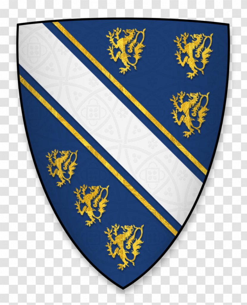 Earl Of Hereford Magna Carta Coat Arms Bohun Family - Crest - Bend Transparent PNG