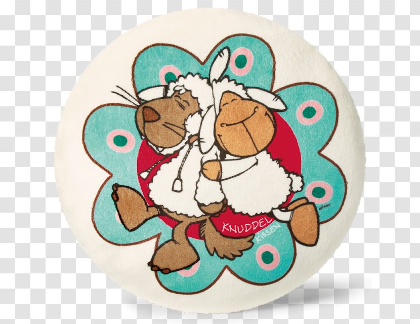 Christmas Ornament Taurine Cattle Character Cartoon Animal - Fictional Transparent PNG
