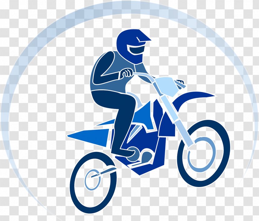 Motorcycle Bicycle Motocross Sport Bike Clip Art - Wheels Transparent PNG