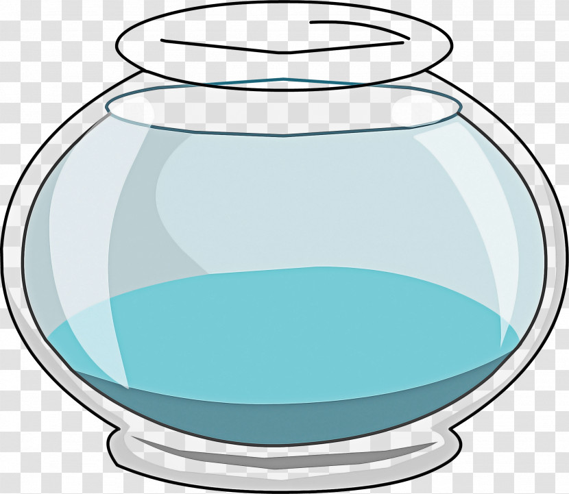Aqua Turquoise Blue Water Glass Transparent PNG