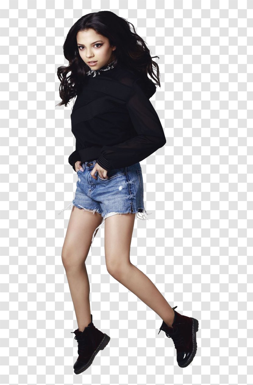 Cree Cicchino Game Shakers Hollywood Actor - Watercolor - One Legged Transparent PNG