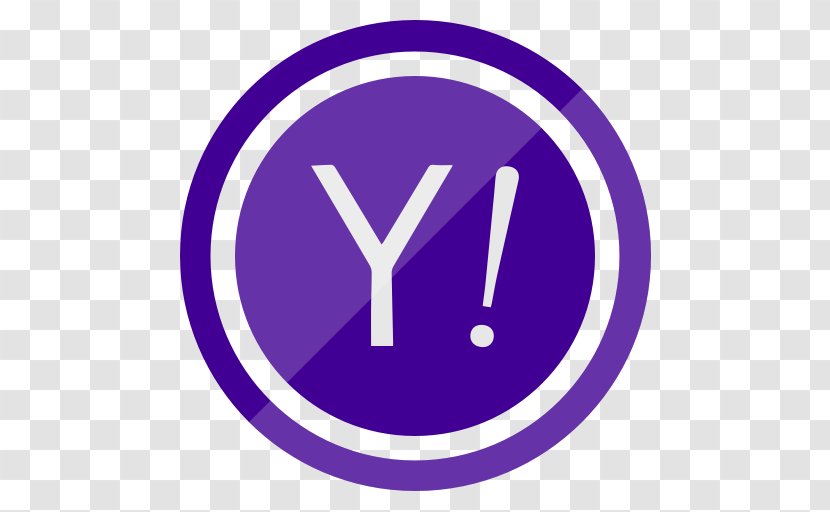 Email Social Media Yahoo! - Purple Transparent PNG
