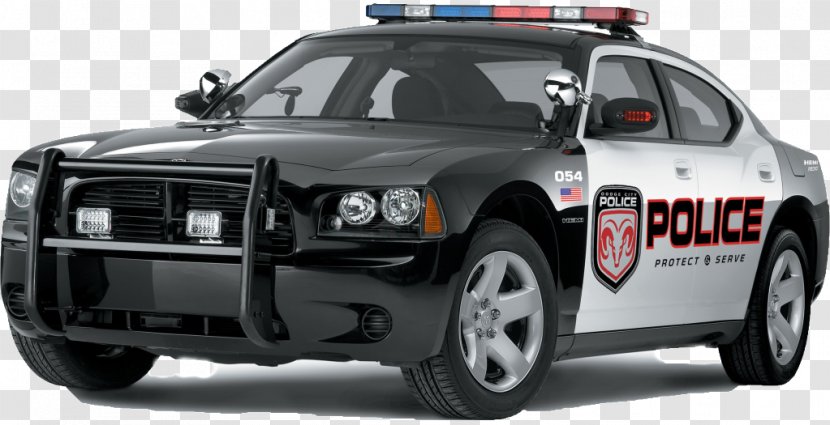 2008 Dodge Charger 2007 2006 Car - Law Enforcement - Police Transparent PNG