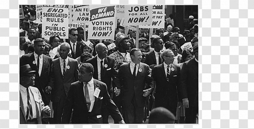 African-American Civil Rights Movement 1960s United States March On Washington For Jobs And Freedom Political - Movements Transparent PNG