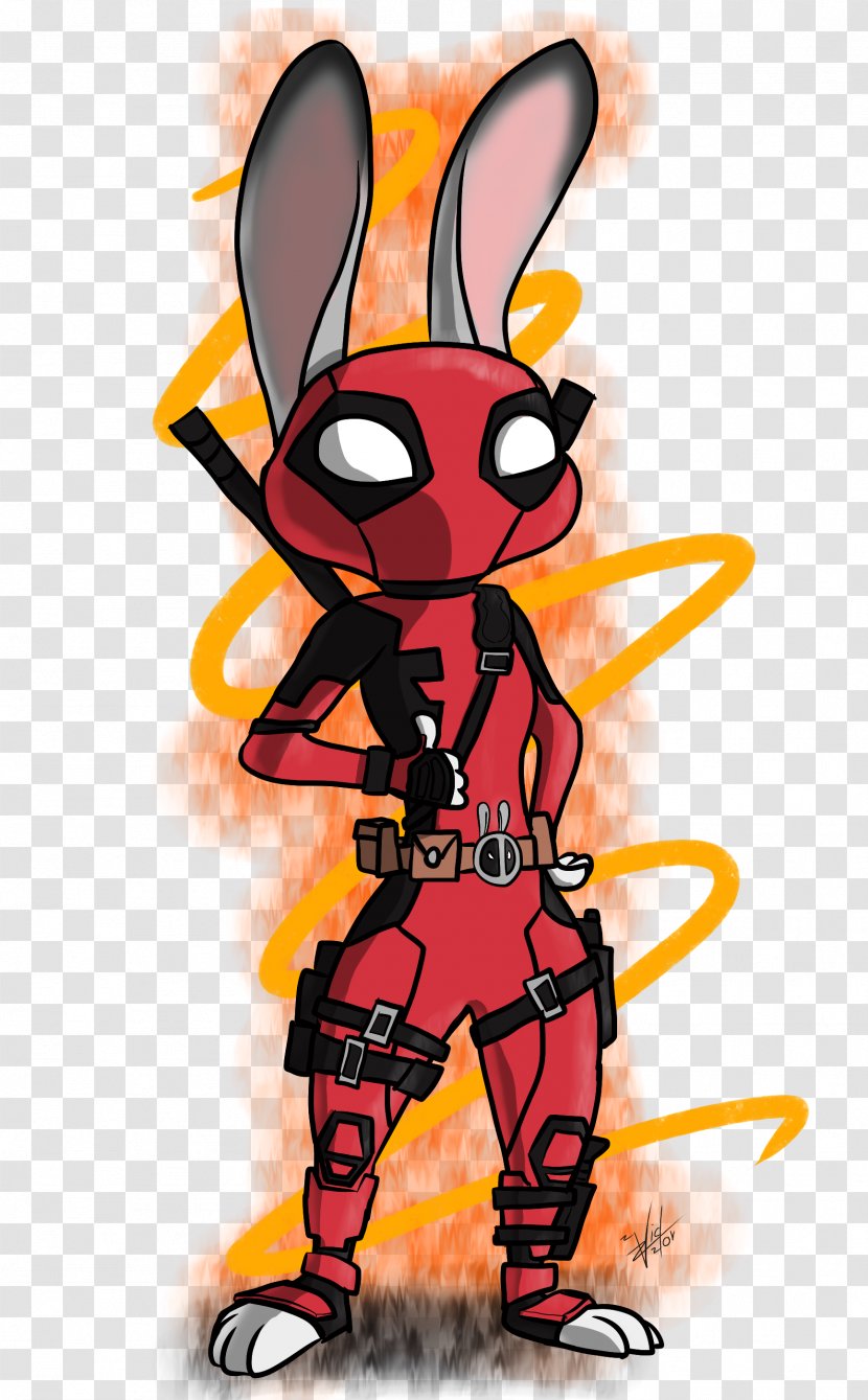 Lt. Judy Hopps Nick Wilde Deadpool YouTube Drawing - Youtube Transparent PNG