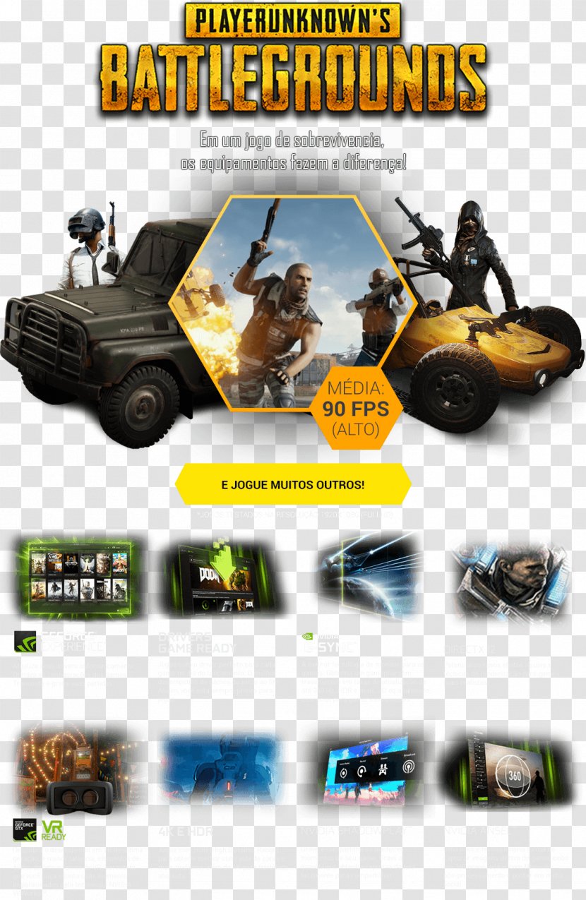 Motor Vehicle Shopping Cart Product Design - Engine - Pubg Transparent PNG