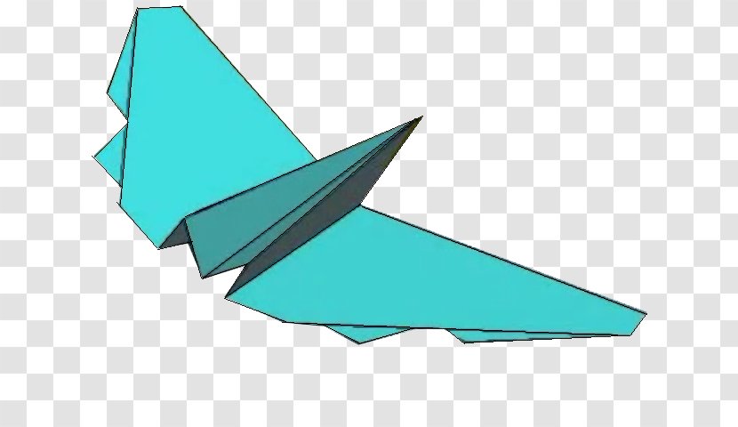 Origami Paper Airplane Plane - Tree - Airplanes That Fly Far Transparent PNG