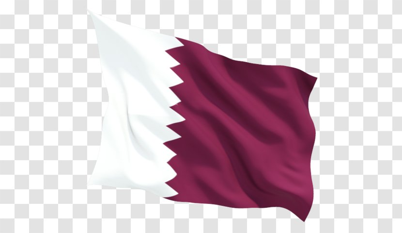 Flag Of Qatar Bahrain United Arab Emirates Arabic - Throw Pillow Transparent PNG