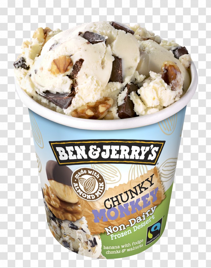 Ice Cream Milk Substitute Chocolate Brownie Ben & Jerry's Transparent PNG