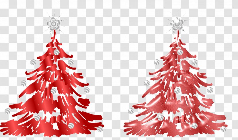Christmas Tree Ornament Red Transparent PNG