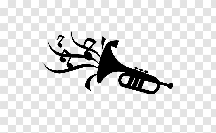 Mellophone Black & White - Blackandwhite - M Clip Art Logo Line Transparent PNG