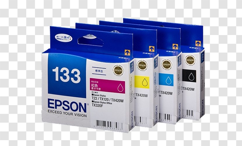 Hewlett-Packard Ink Cartridge Epson Toner - Refills Transparent PNG