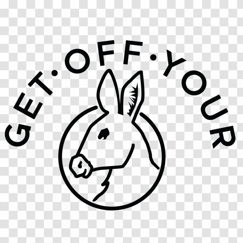 Public Library Logo Domestic Rabbit Graphic Design - Black And White - Blackpink As If It's Your Last Transparent PNG