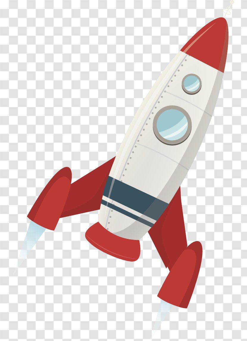 Rocket Launch Cartoon Transparent PNG
