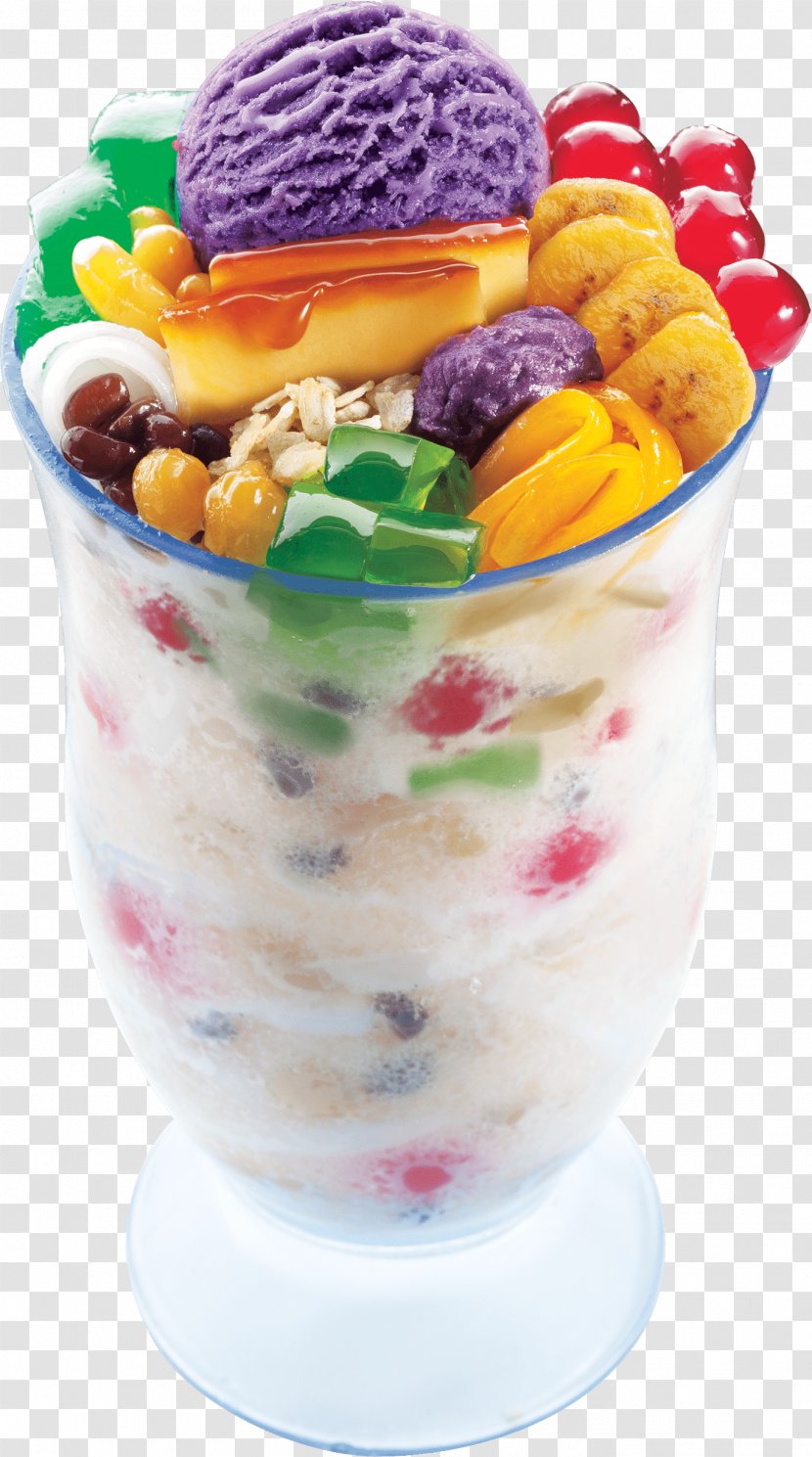 Sundae Ice Cream Frozen Yogurt Parfait Knickerbocker Glory - Flavor Transparent PNG