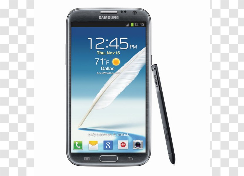 Samsung Galaxy Note II S7 Telephone Android Transparent PNG