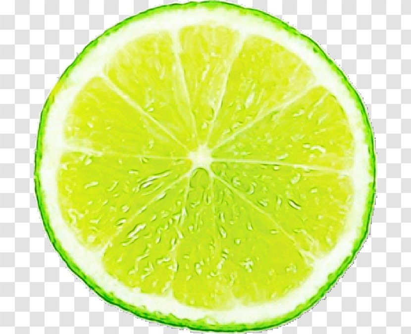 Key Lime Persian Citrus Fruit - Paint - Food Lemon Transparent PNG