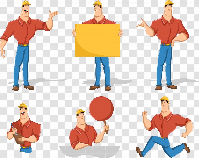 Cartoon Royalty-free Stock Photography - Civil Engineering - Worker Transparent PNG