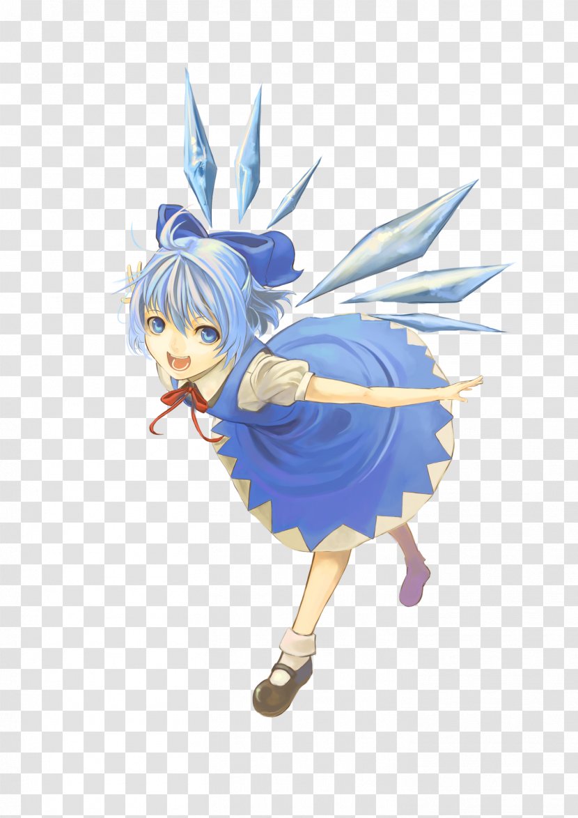 Cirno Lotus Land Story The Embodiment Of Scarlet Devil Desktop Wallpaper Perfect Cherry Blossom - Tree - Baby Blue Eyes Transparent PNG