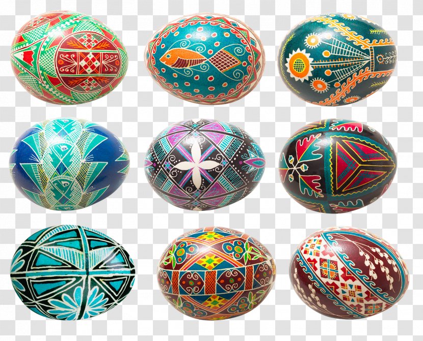 Easter Bunny Egg Pysanka - Decorating - Banner Transparent PNG