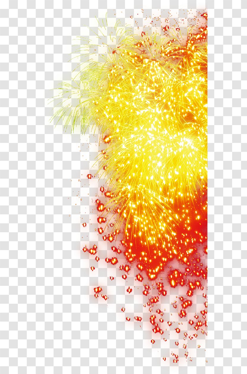 Fireworks Festival - Orange Transparent PNG