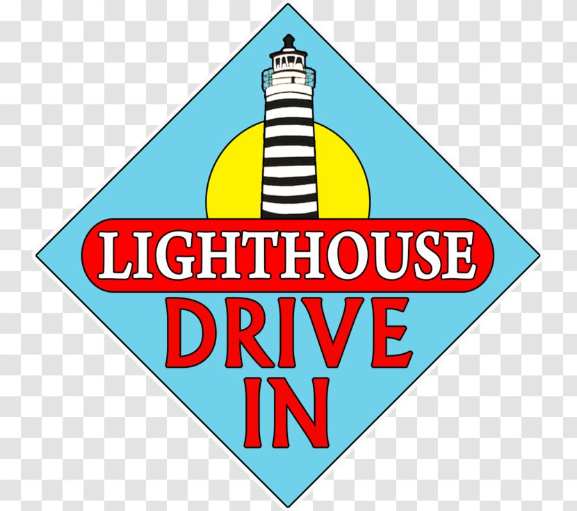 Lighthouse Drive-In Drawing Clip Art - Sign - Drawings Transparent PNG
