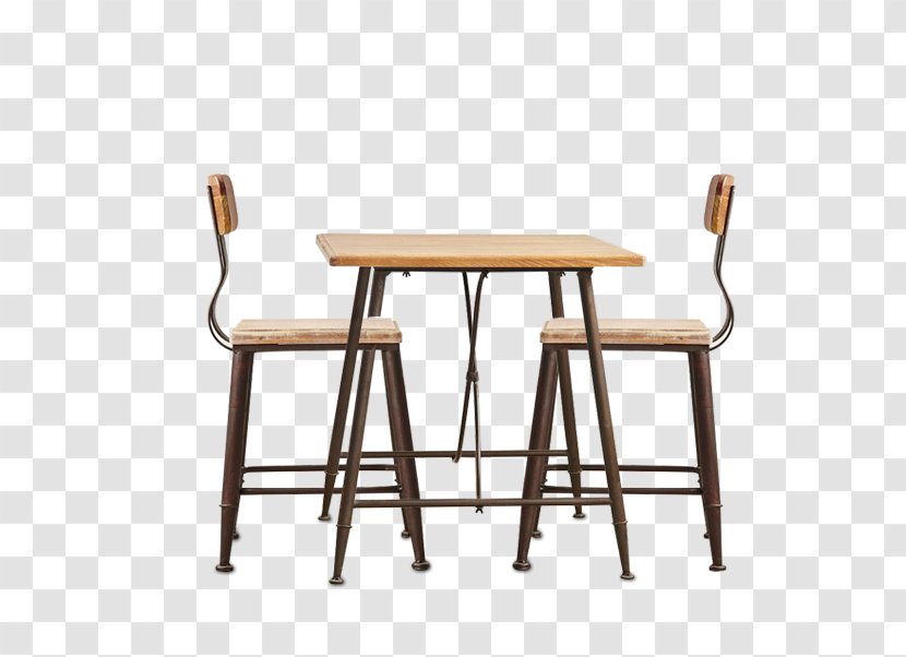 Table Chair Furniture Dining Room - Desk - Tables And Chairs Transparent PNG