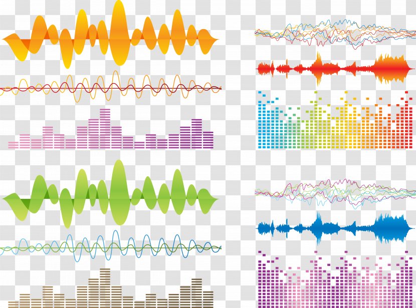 Soundbar Illustration - Yellow - Sound Color Colorful Renderings Transparent PNG