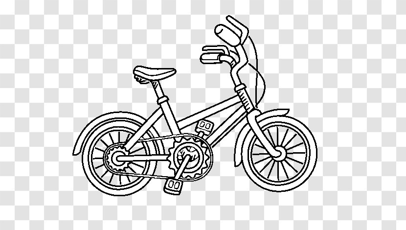 Drawing Bicycle Coloring Book Image Painting Transparent PNG