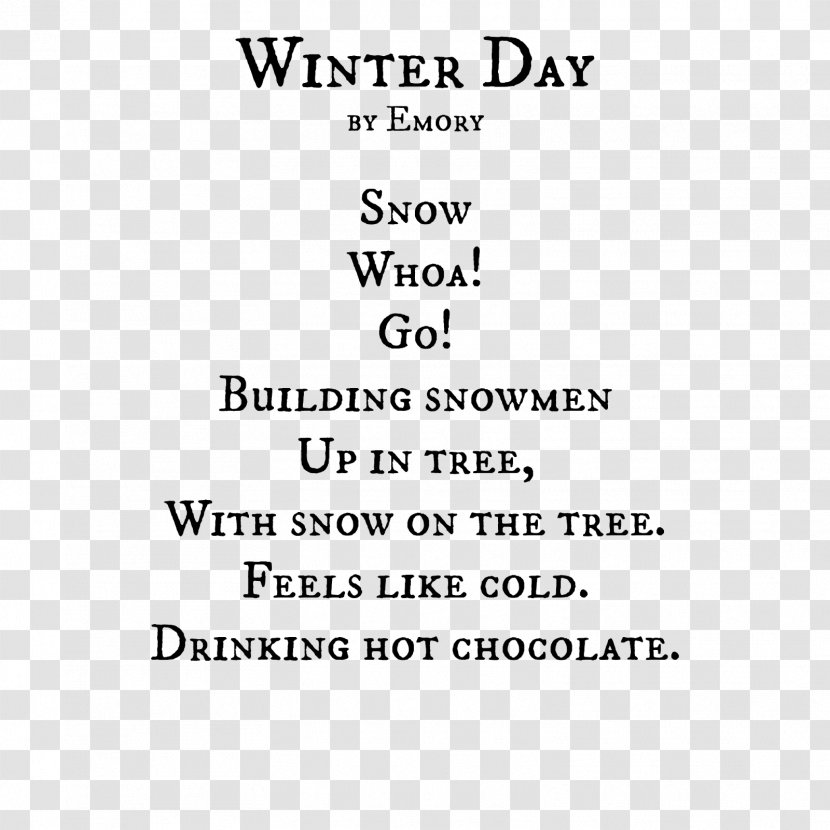 Poems Stopping By Woods On A Snowy Evening Teacher Poetry Educator - Rhyme Transparent PNG