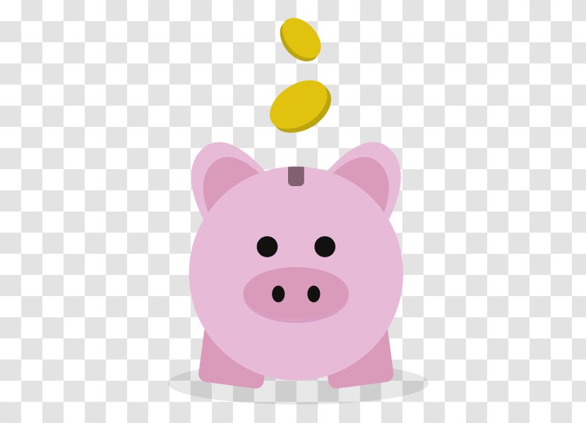 Piggy Bank Domestic Pig Saving Money - Coin - Leisure And Health Transparent PNG