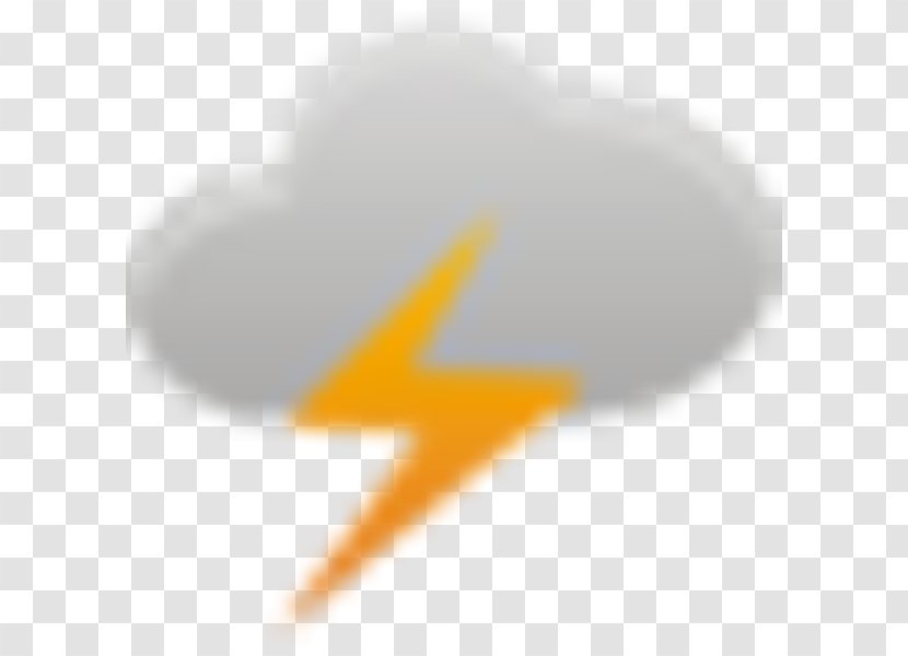 Desktop Wallpaper Yellow Sky Symbol Font - Closeup - Thunder Transparent PNG