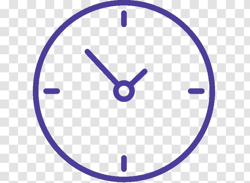 Clock Background - Violet - Symbol Transparent PNG