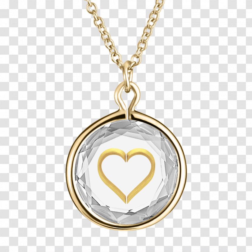 Charms & Pendants Jewellery Chain Necklace Silver - Body Jewelry - Gold Heart Transparent PNG