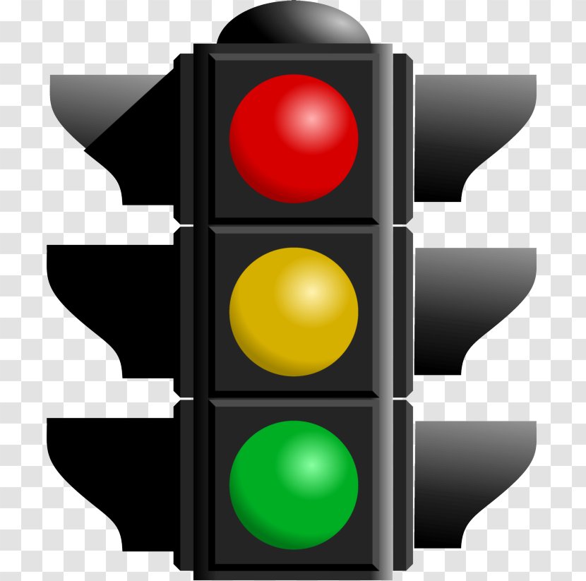 Traffic Light Amber Clip Art - Green Stoplight Transparent PNG